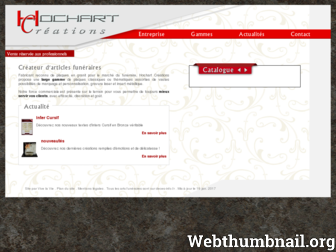 hochart-funeraire.fr website preview