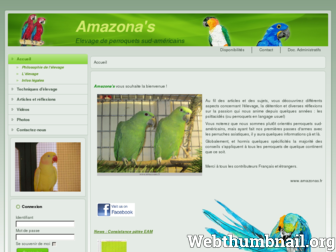 amazonas.fr website preview