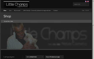 boutique.littlechamps.fr website preview