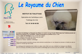 royaumeduchien.fr website preview