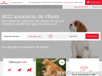 achetermonchien.com website preview