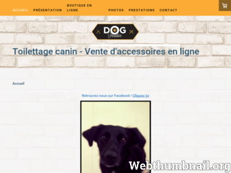 dog-paradise.fr website preview