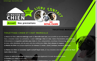 toilettage-marseille.com website preview