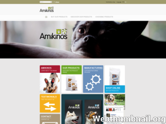 amikinos.fr website preview