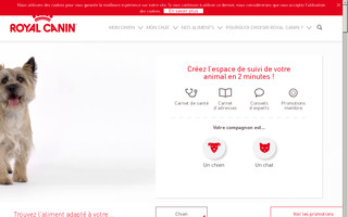 royalcanin.fr website preview