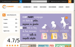canutri.fr website preview