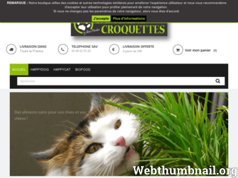 capitaine-croquettes.fr website preview