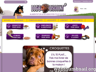dogsdiscount.com website preview
