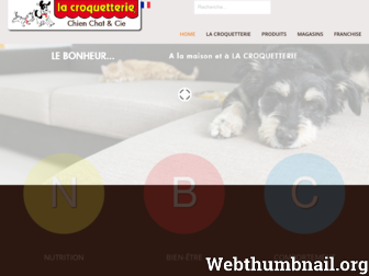 lacroquetterie.com website preview