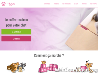 miaoubox.com website preview