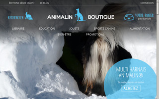 animalinboutique.fr website preview