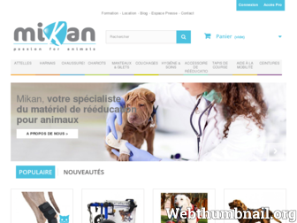 mikan-vet.com website preview