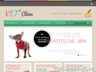 vet-chien.com website preview