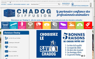 chadog.fr website preview