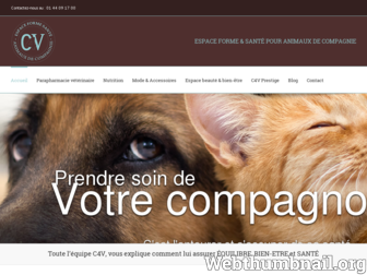 nutrition-veterinaire.com website preview