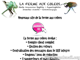 lafermeauxcoleos.free.fr website preview