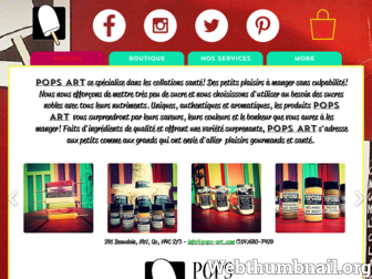 pops-art.com website preview