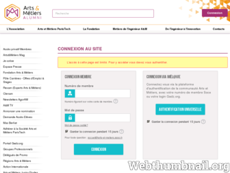 emploi.arts-et-metiers.asso.fr website preview