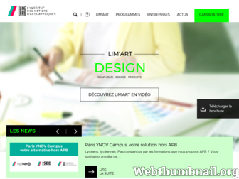 limart.fr website preview