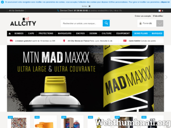 allcity.fr website preview