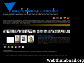 mchampetier.com website preview