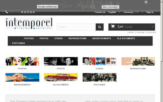 intemporel.com website preview