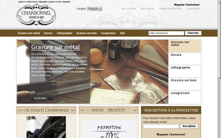 charbonnelshop.fr website preview