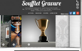 soufflet-gravure.com website preview