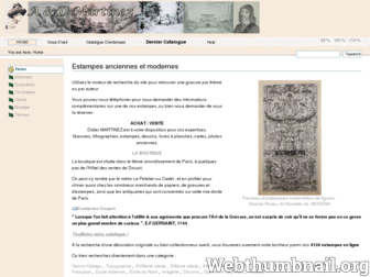 martinez-estampes.com website preview