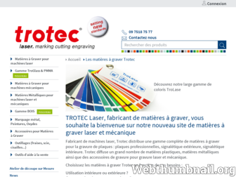 matieres-a-graver.fr website preview