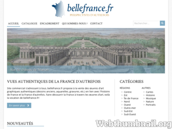 bellefrance.fr website preview