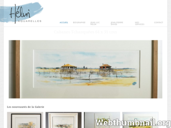 aquarelles-bordeaux.com website preview