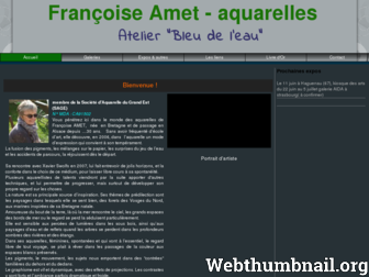 francoise-amet.odexpo.com website preview