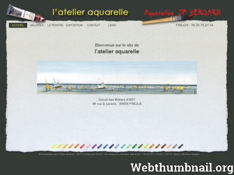 aquarelles-jpberoard.com website preview