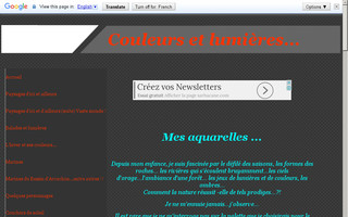 couleursetlumieres.wifeo.com website preview