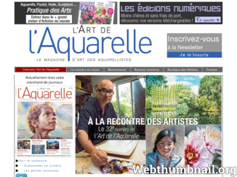 lartdelaquarelle.com website preview