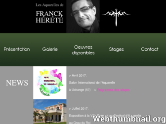 franckherete.com website preview