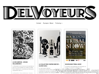 delvoyeurs.com website preview