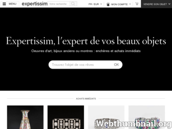 expertissim.com website preview