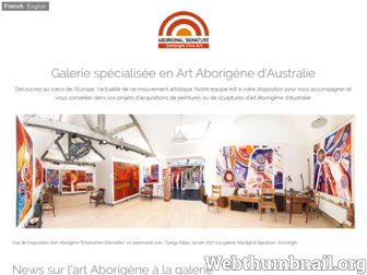 aboriginalsignature.com website preview