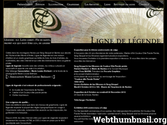 ligne-de-legende.net website preview