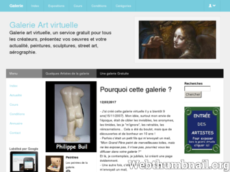 votre-galerie-virtuelle.com website preview