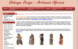 ushanga.com website preview