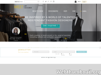 meetmydesigner.com website preview