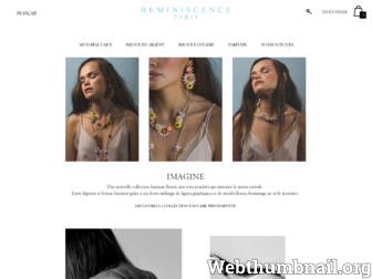 reminiscenceparis.com website preview