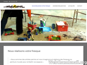 fresque-lyon.fr website preview