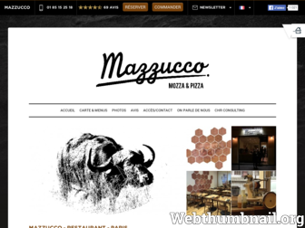 mazzucco.fr website preview