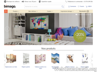 bimago.fr website preview