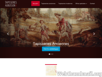 tapisseriesaubusson.com website preview