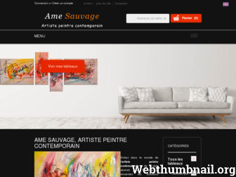 amesauvage.com website preview